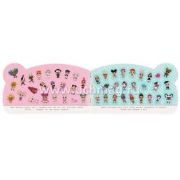 100 наклеек с фигурной вырубкой "Счастливый день Лол" — интернет-магазин УчМаг