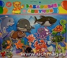 "Подводный мир": игра развивающая для детей старше 3-х лет из фетра (игровое поле, фигурки) + развивающие карточки  "Аквариумные рыбки" — интернет-магазин УчМаг