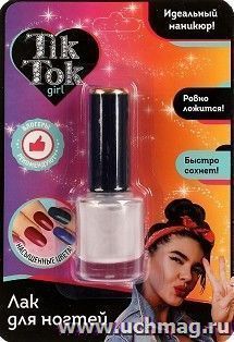 Лак для ногтей "Tik Tok Girl", бежевый — интернет-магазин УчМаг