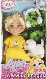 Кукла "Анечка", 12 см — интернет-магазин УчМаг